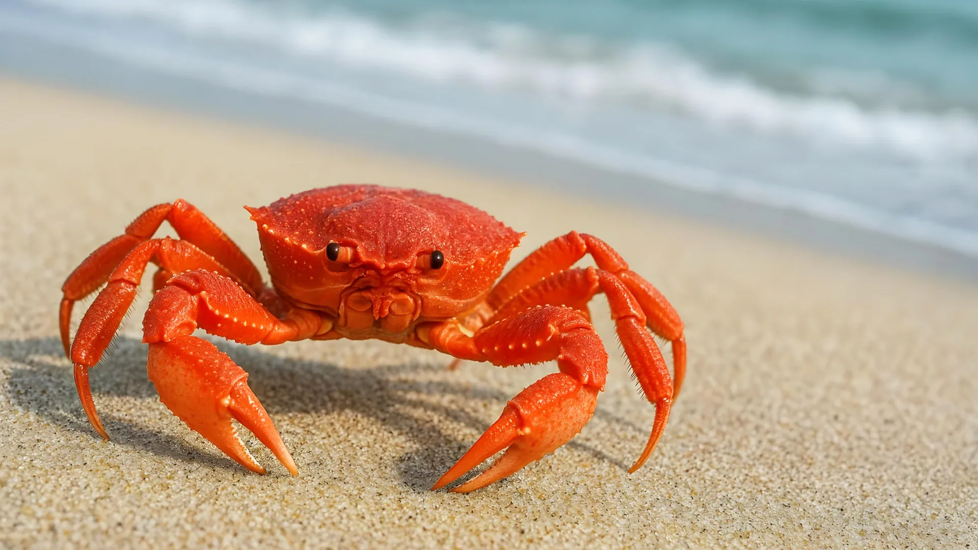 The Origin of Crabs’ Sideways Walk