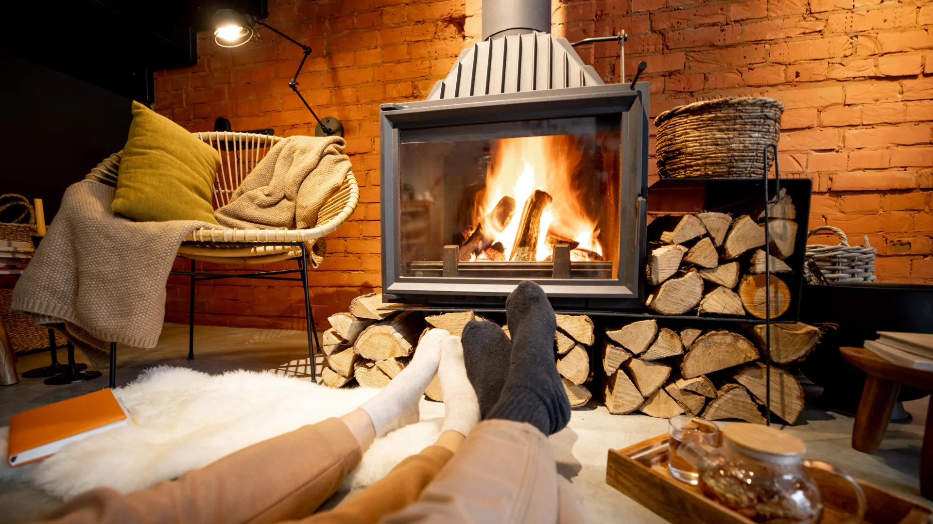 Fireplace Smoke Is a Winter Health Risk