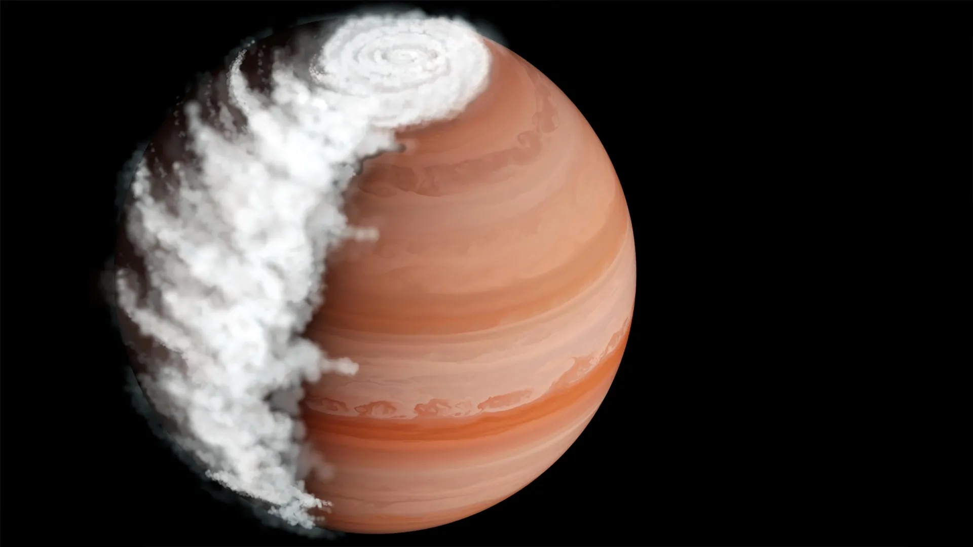 Planet Where Rock Clouds Vaporize