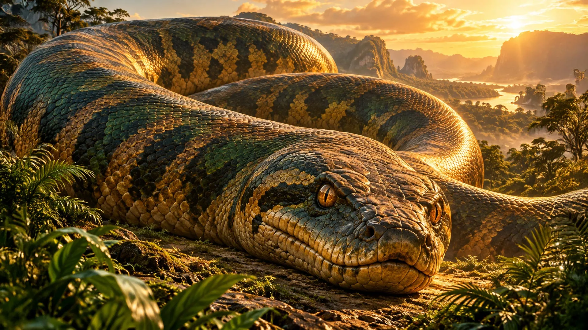 50-Foot Ancient Snake Discovered in India