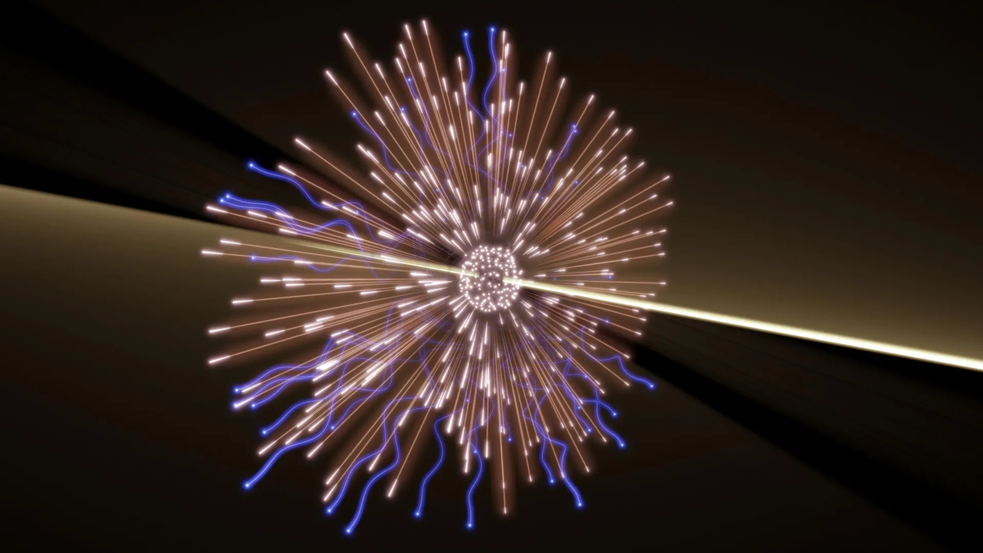 Nuclear Reactor Afterglow Detected