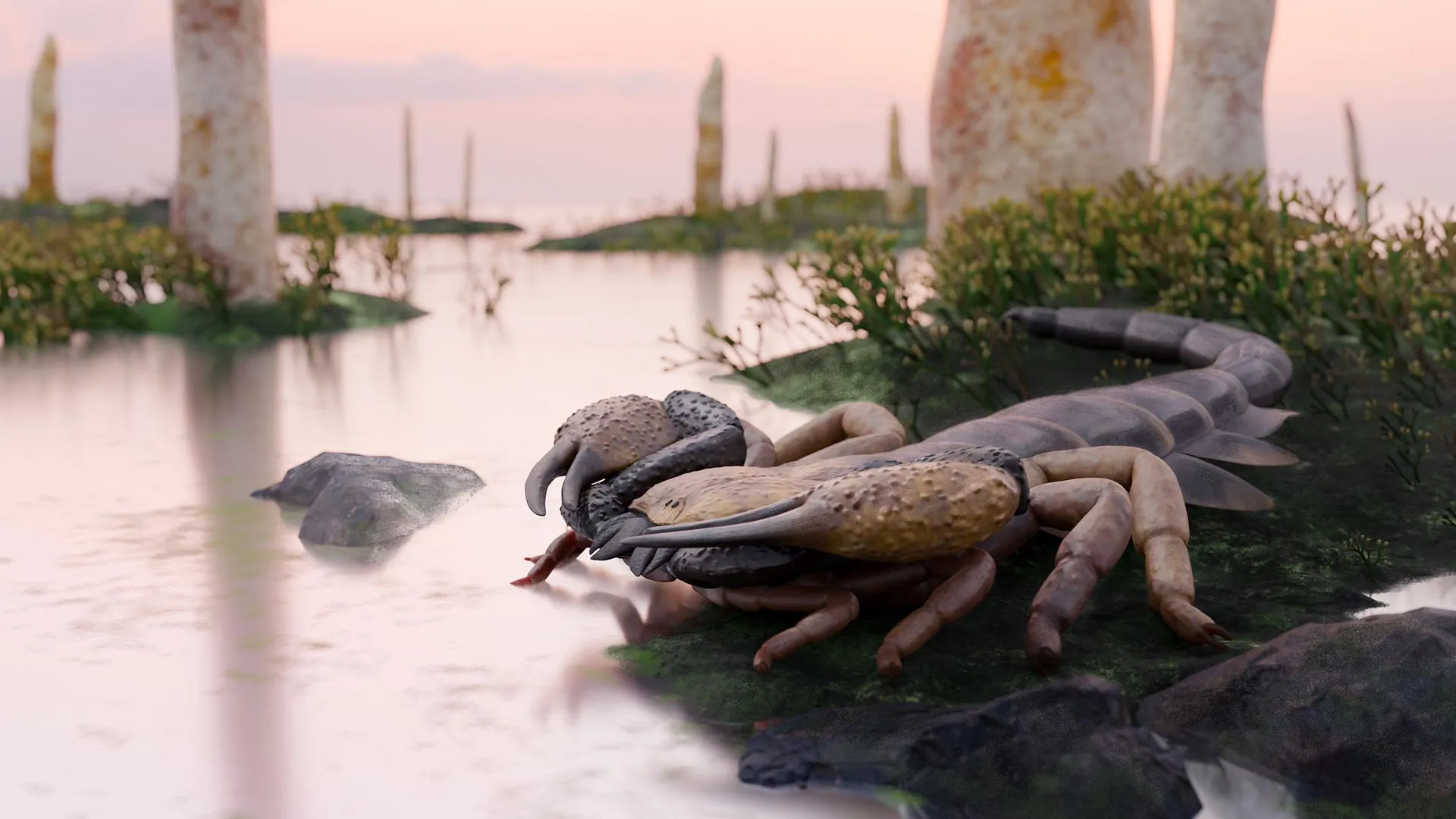 A Meter-Long Scorpion Once Roamed Earth