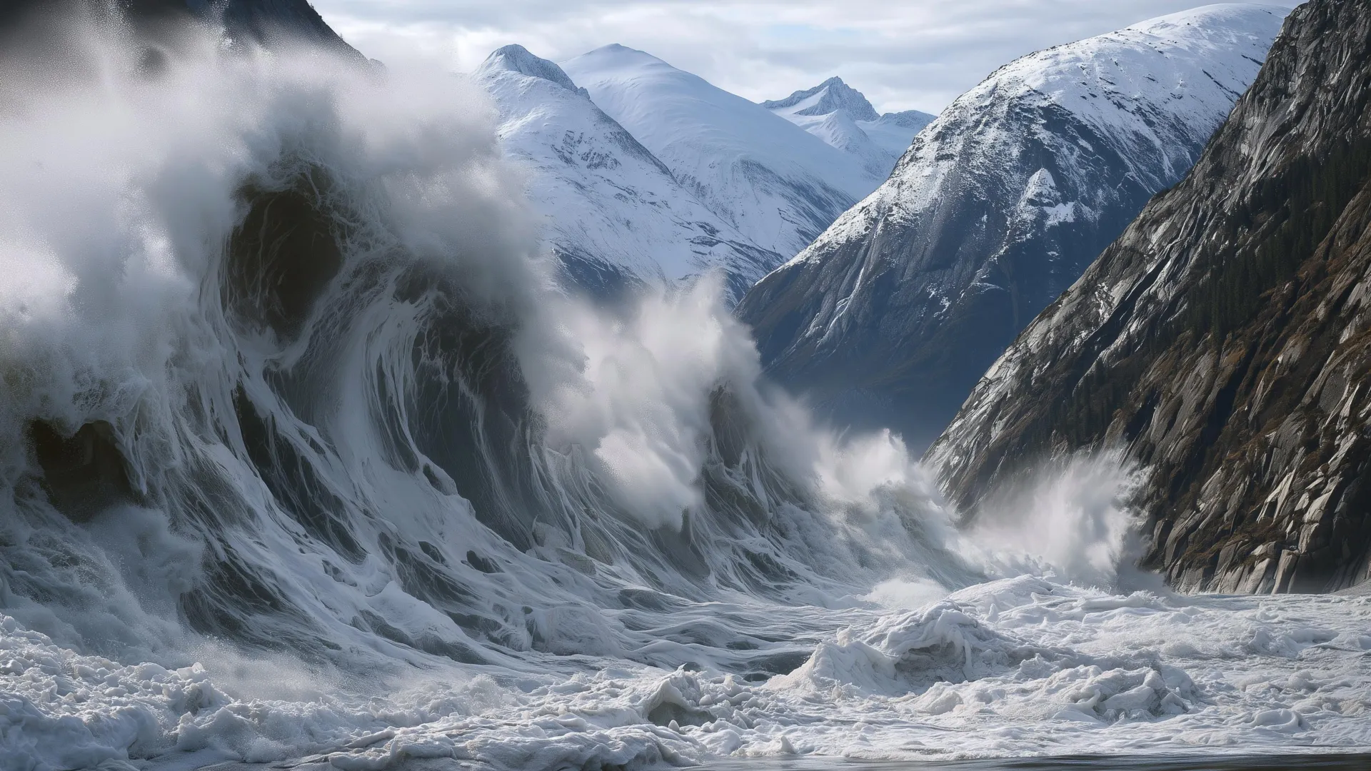 Alaska’s Tsunami Sent Water 1,580 Feet Up
