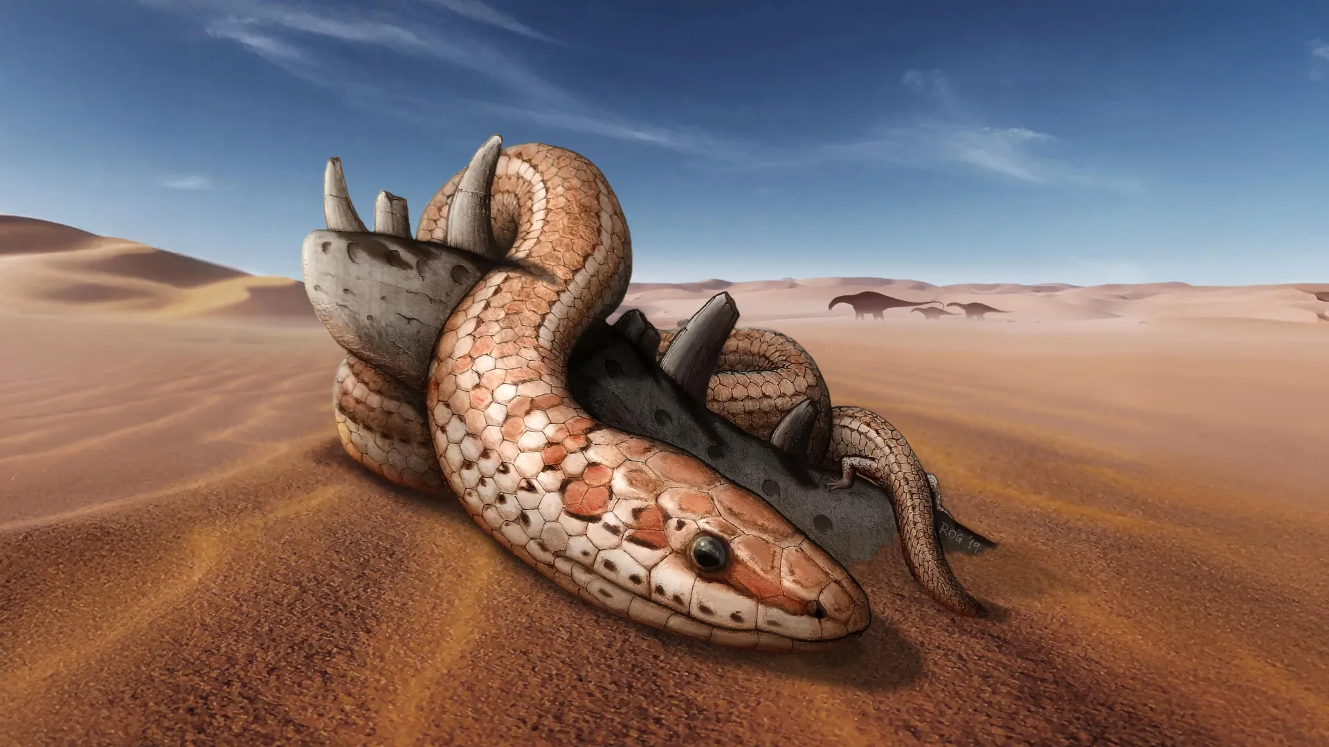 Fossil Snake With Legs Rewrites Evolution