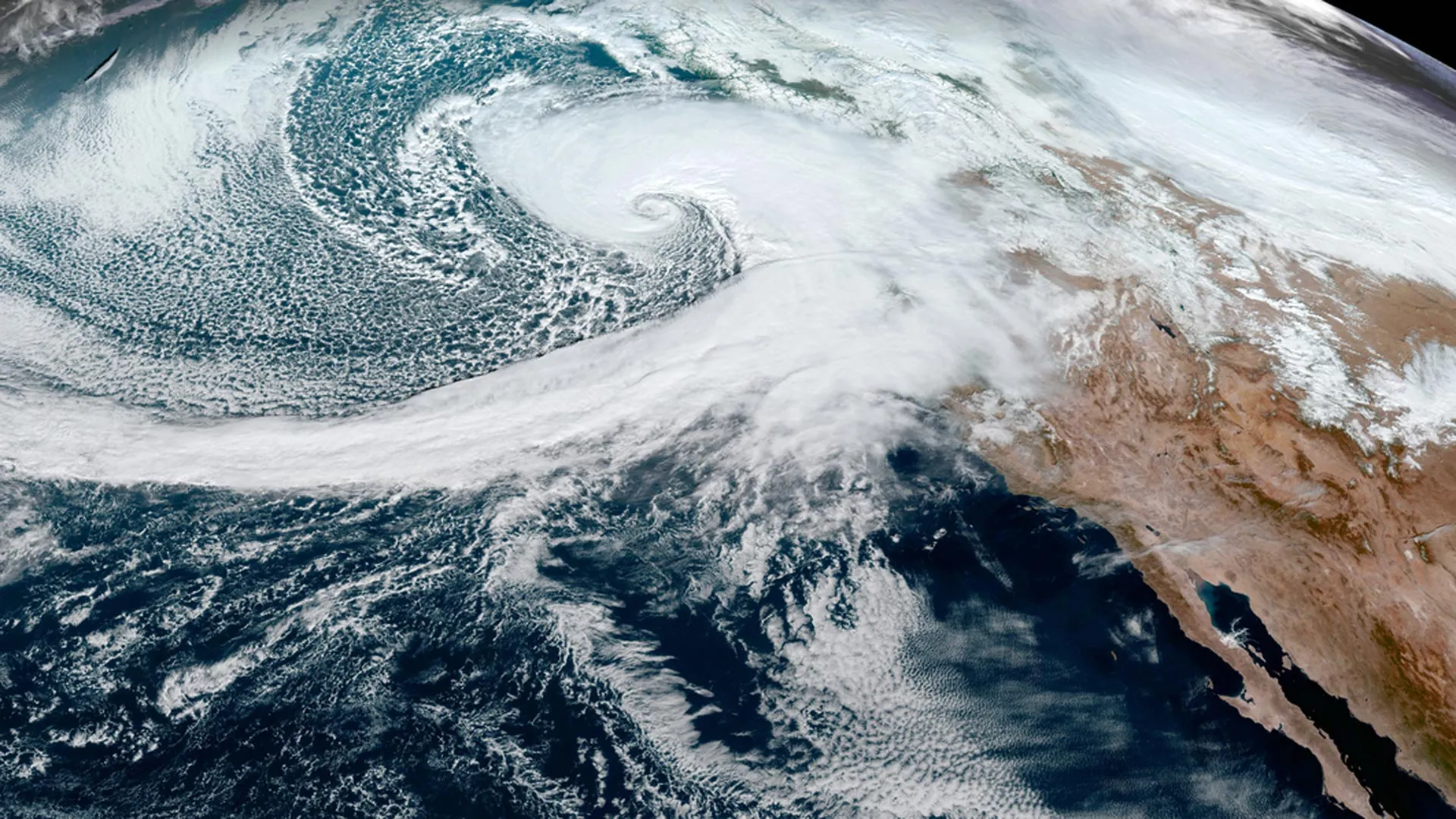 Atlantic Slowdown Fuels California Storms