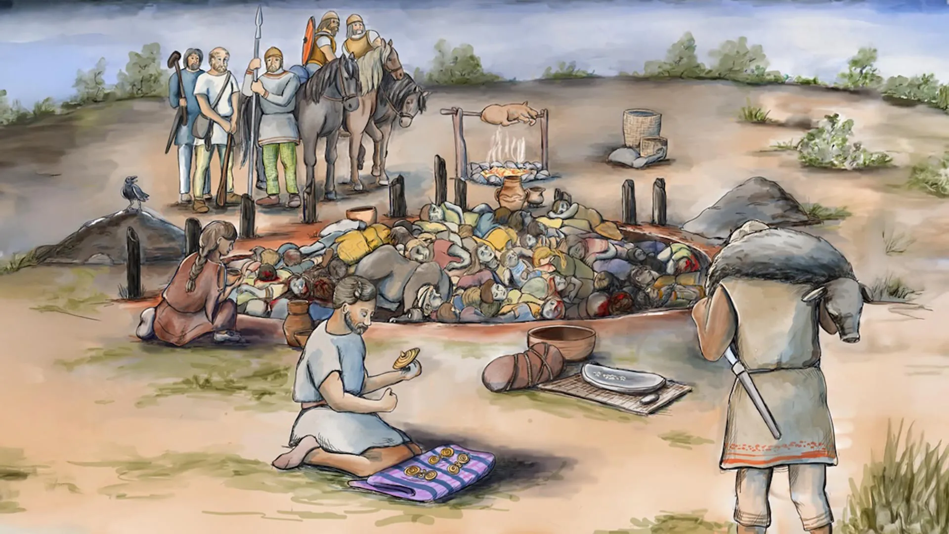 Ancient DNA Reveals Iron Age Massacre