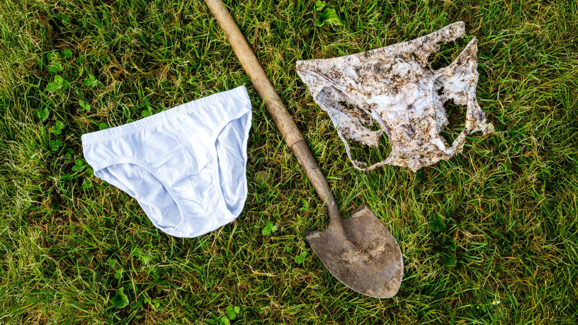 Buried Underwear Reveals Soil Health