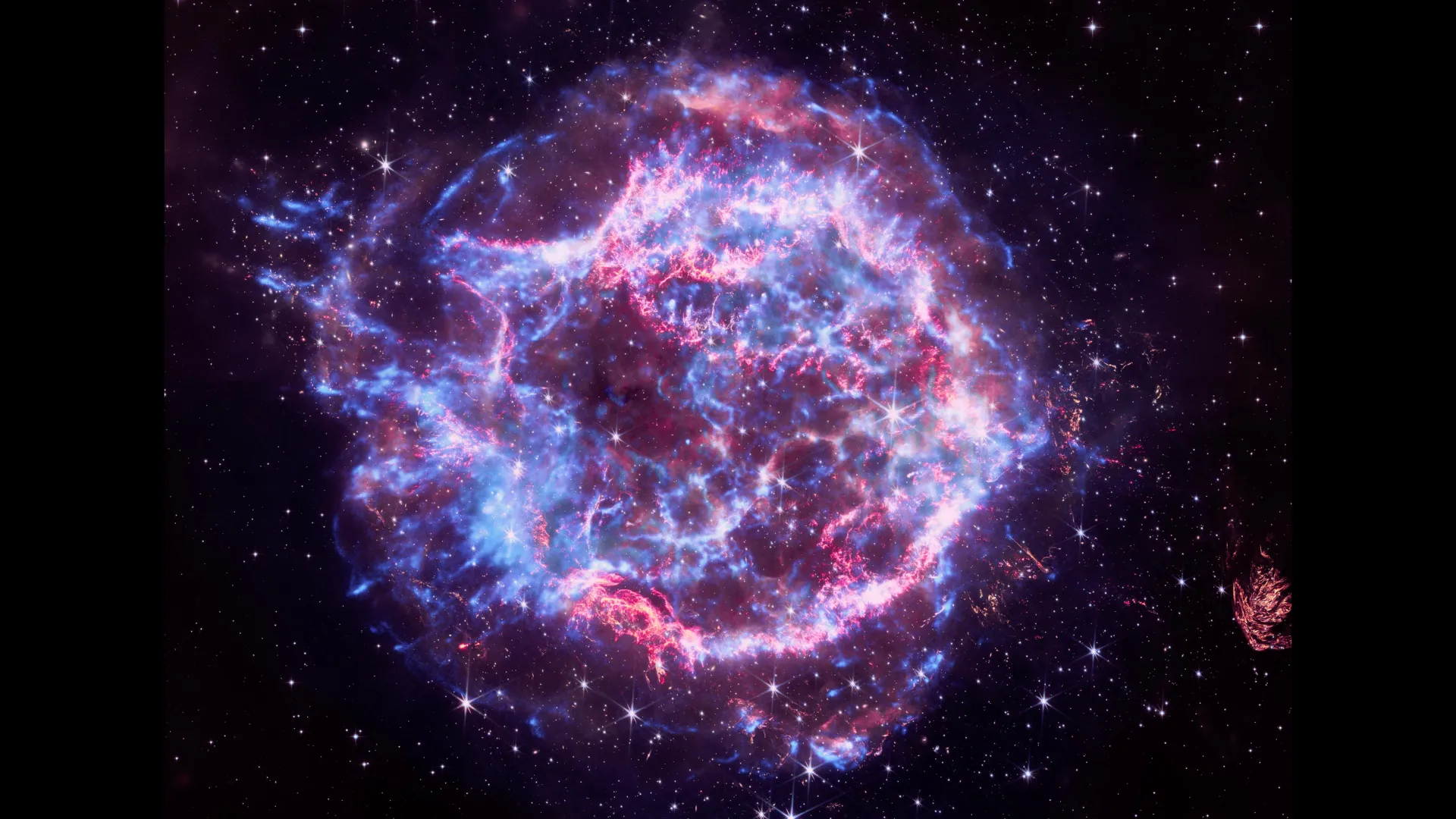 NASA Paints the Universe Red White Blue