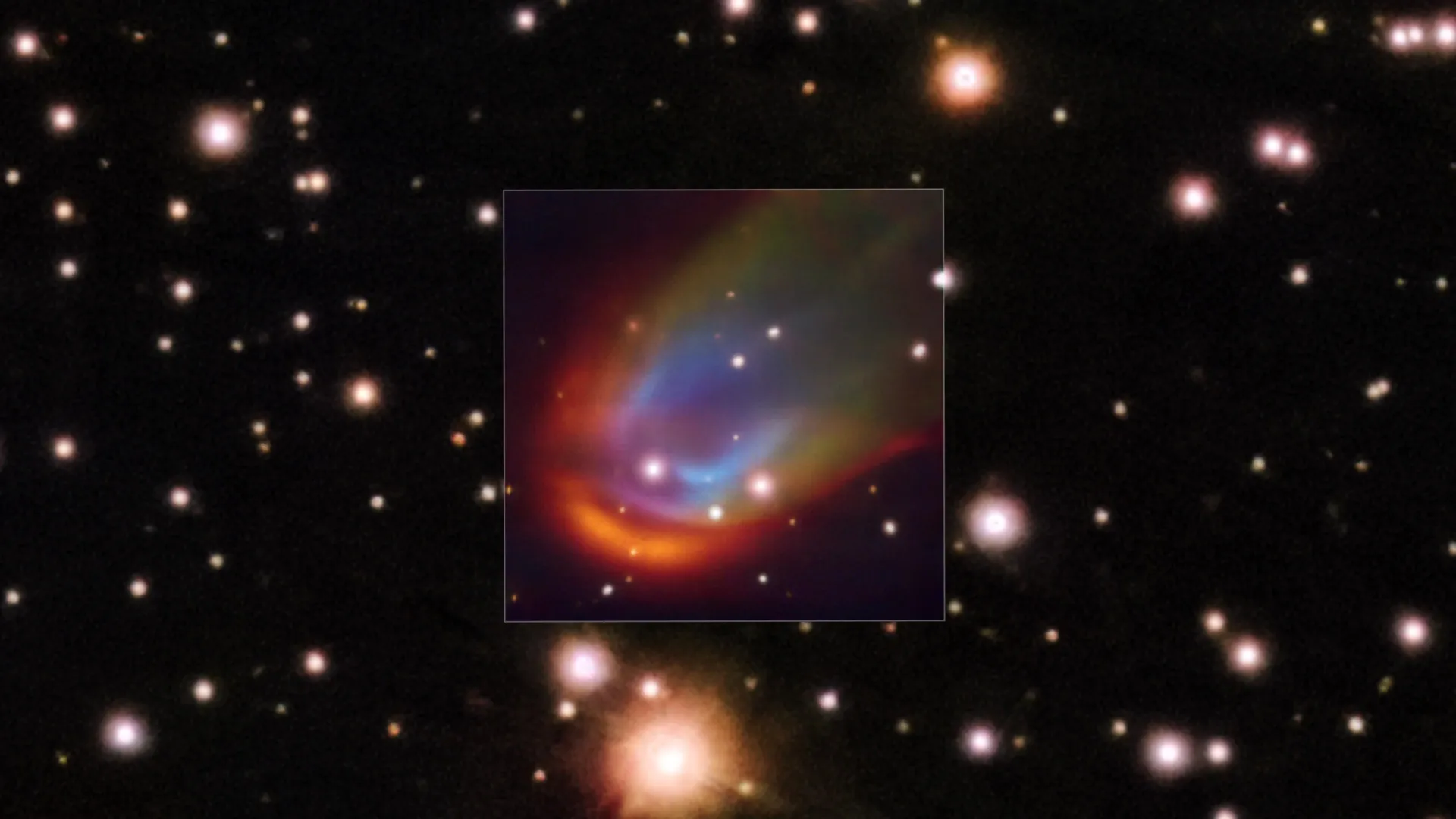 Dead Star Shock Wave Defies Expectations