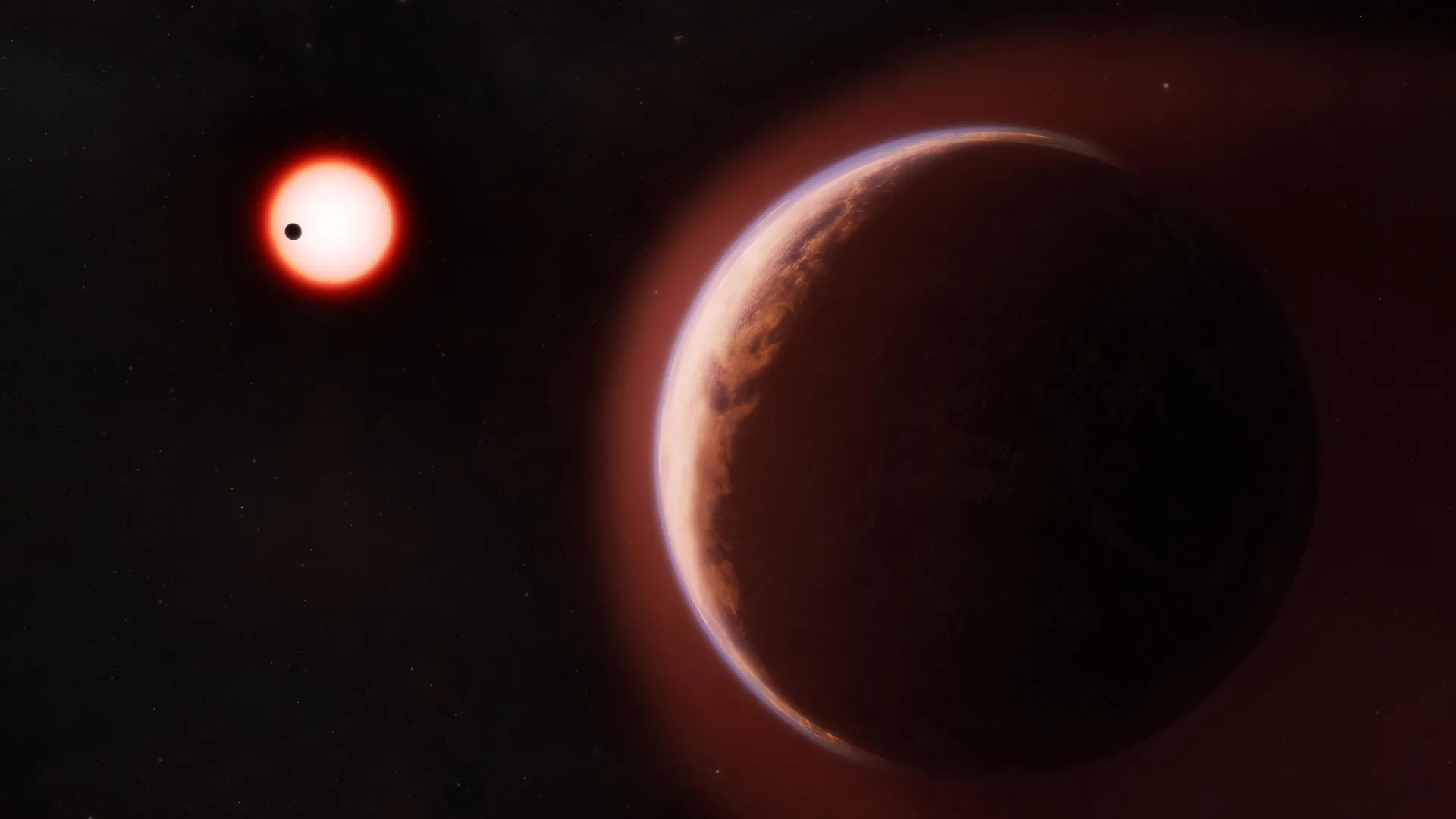 First Atmosphere Found on a Rocky World