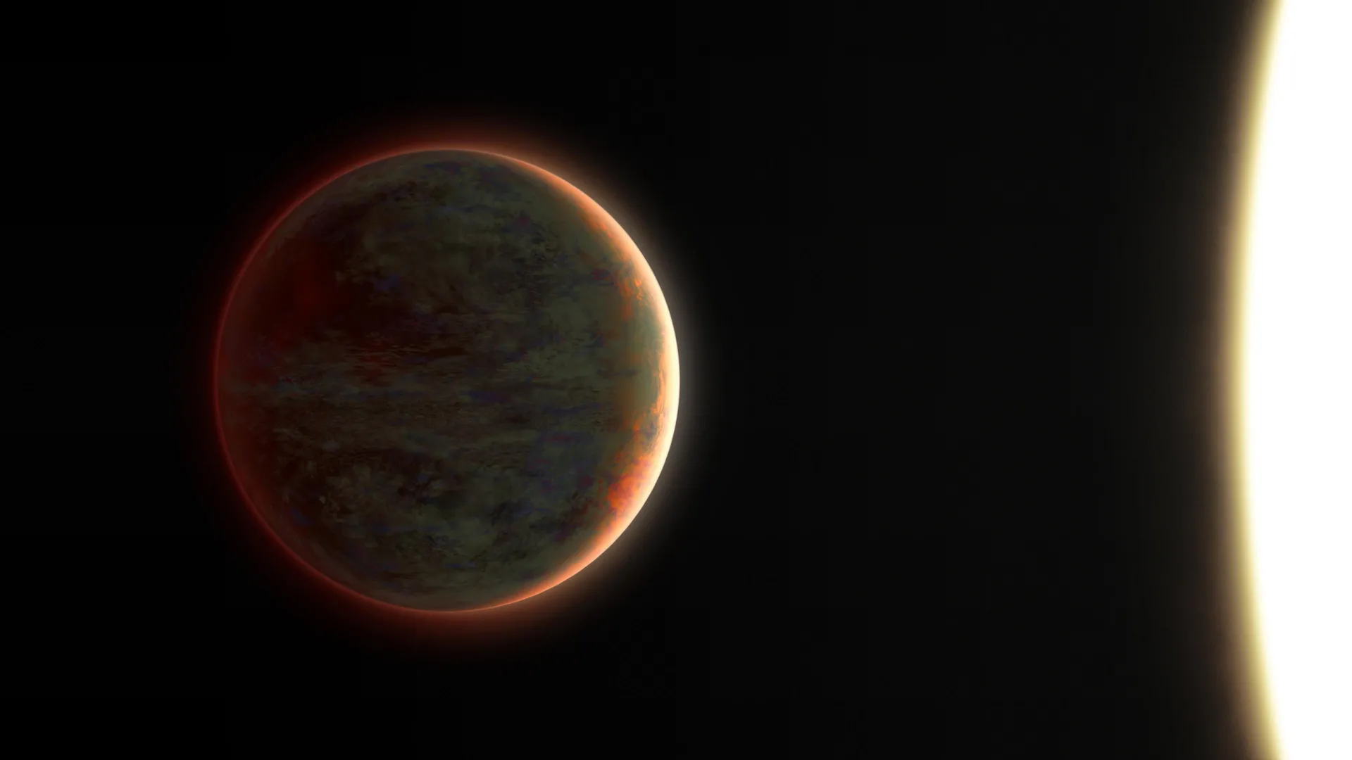 The Strange Twilight of an Alien Planet