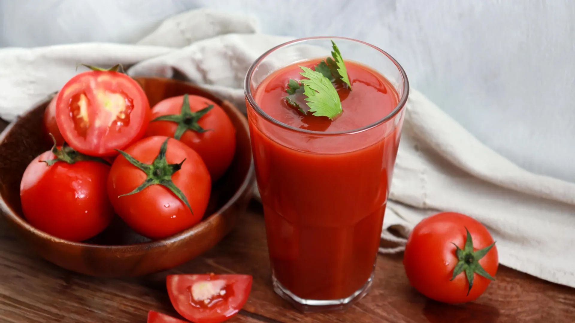 Tomato-Soy Juice Cuts Inflammation