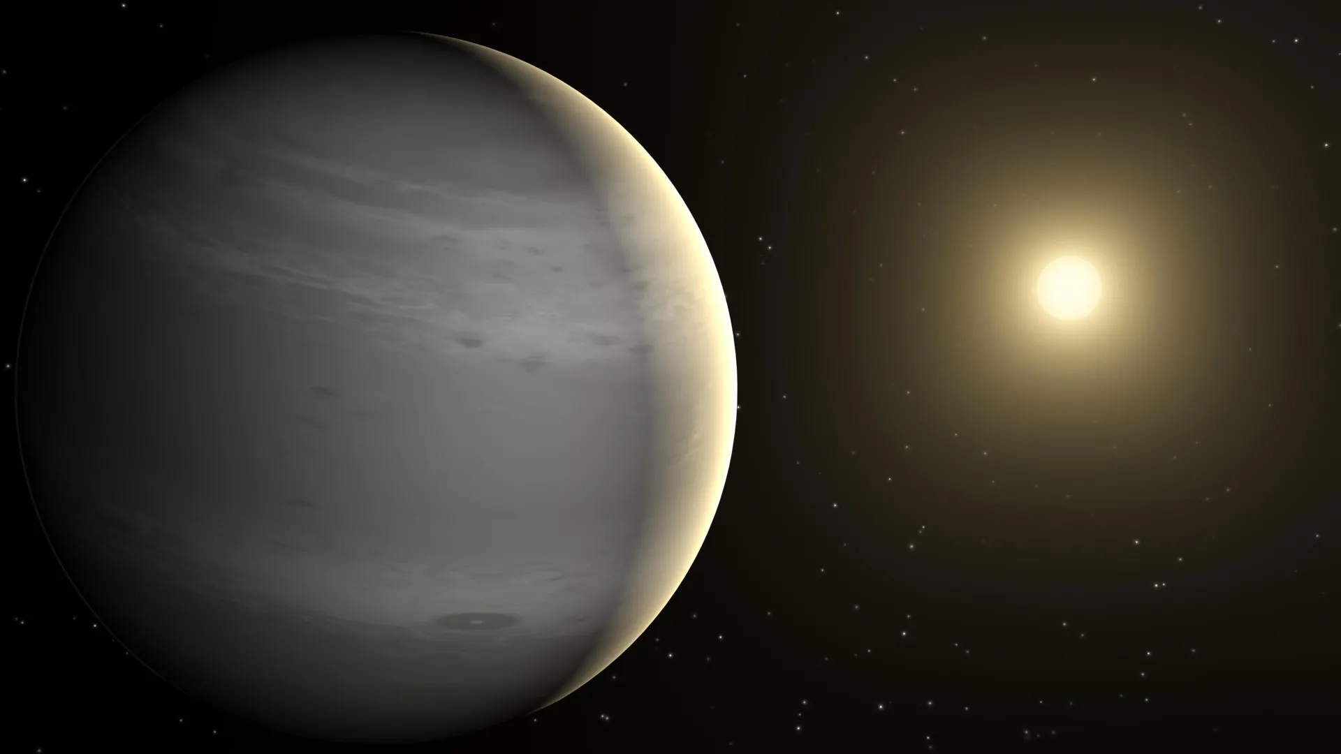 Webb Finds a Mild Methane Giant Planet