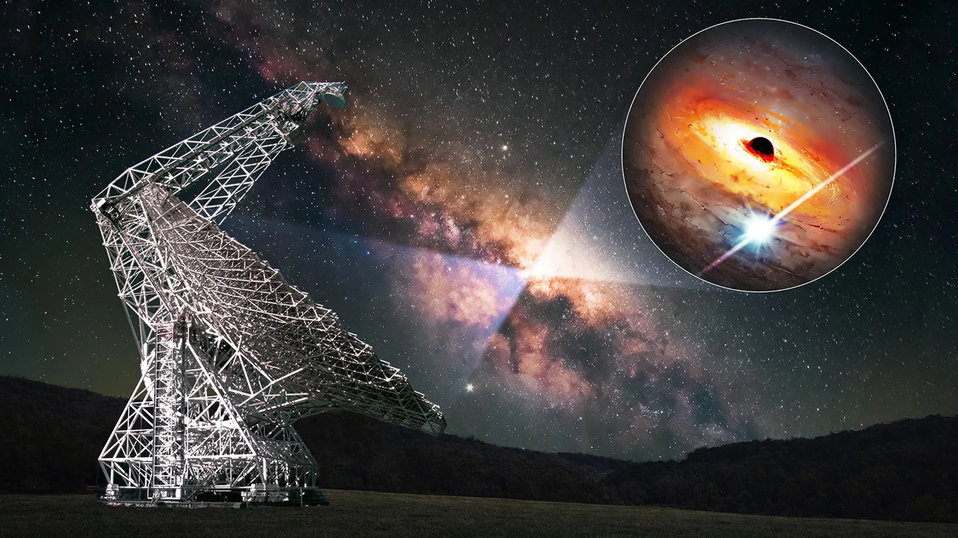 Ultra-Fast Pulsar Found Near Milky Way Core