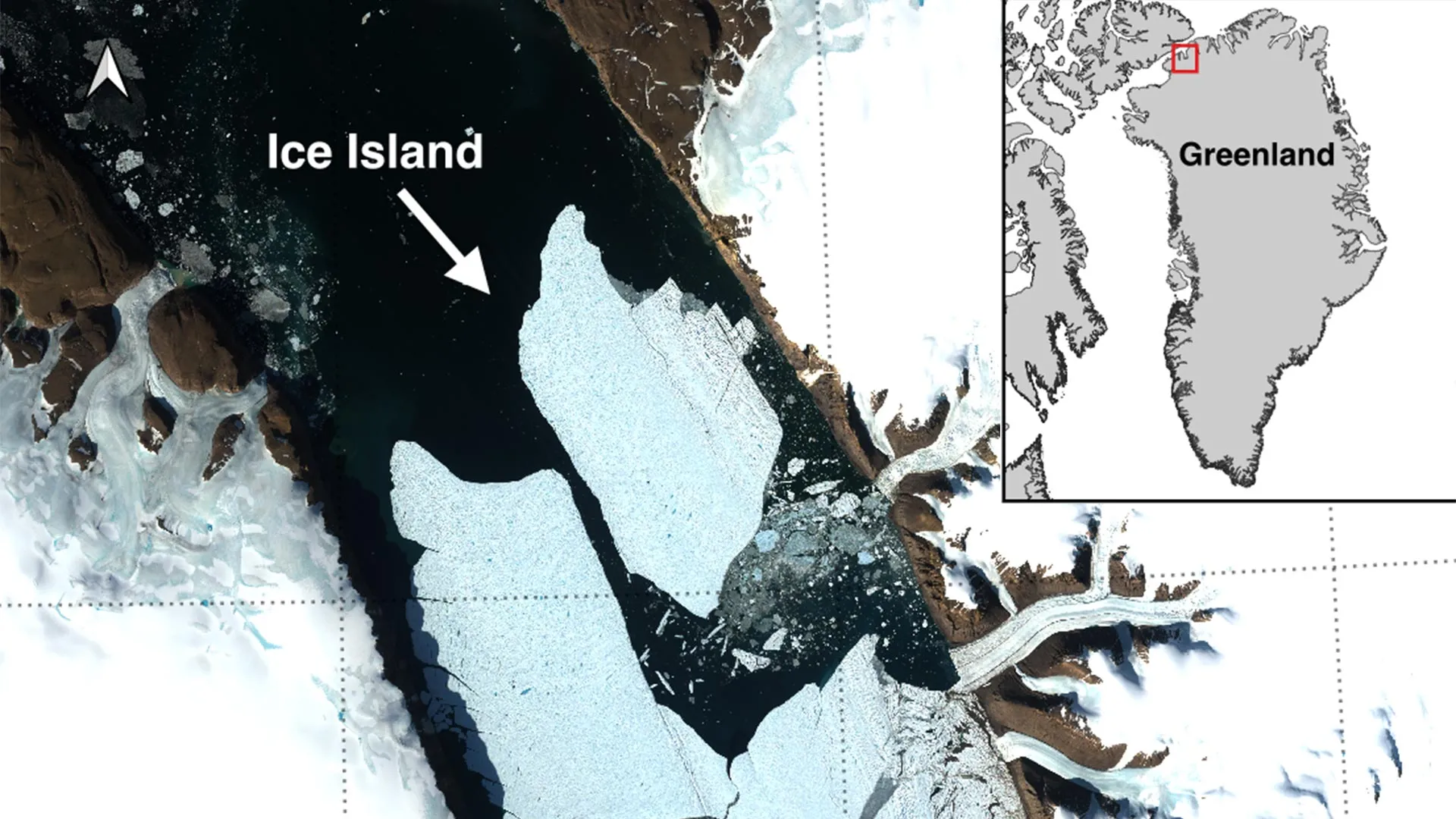 Greenland Loses a Manhattan-Sized Ice Island
