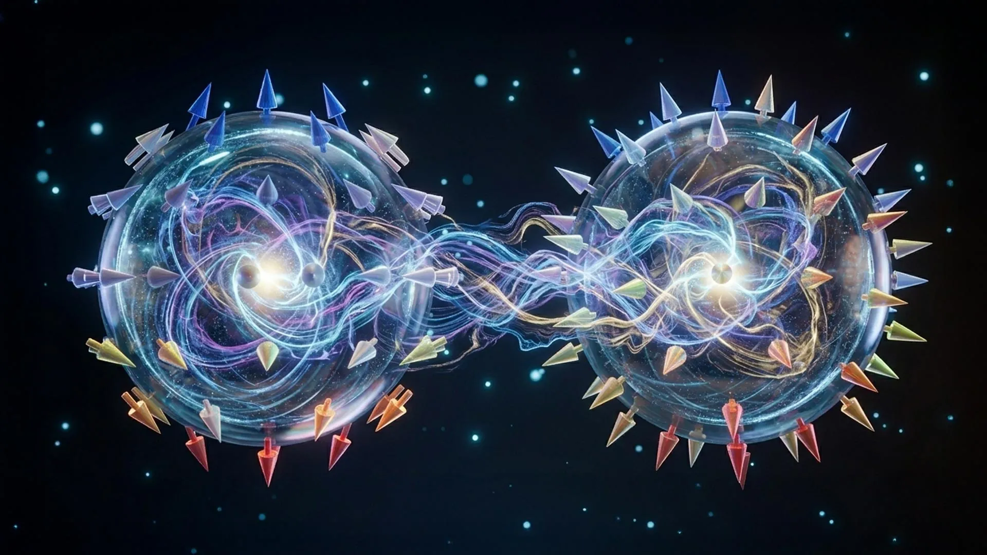 A Hidden Universe Inside Entangled Light