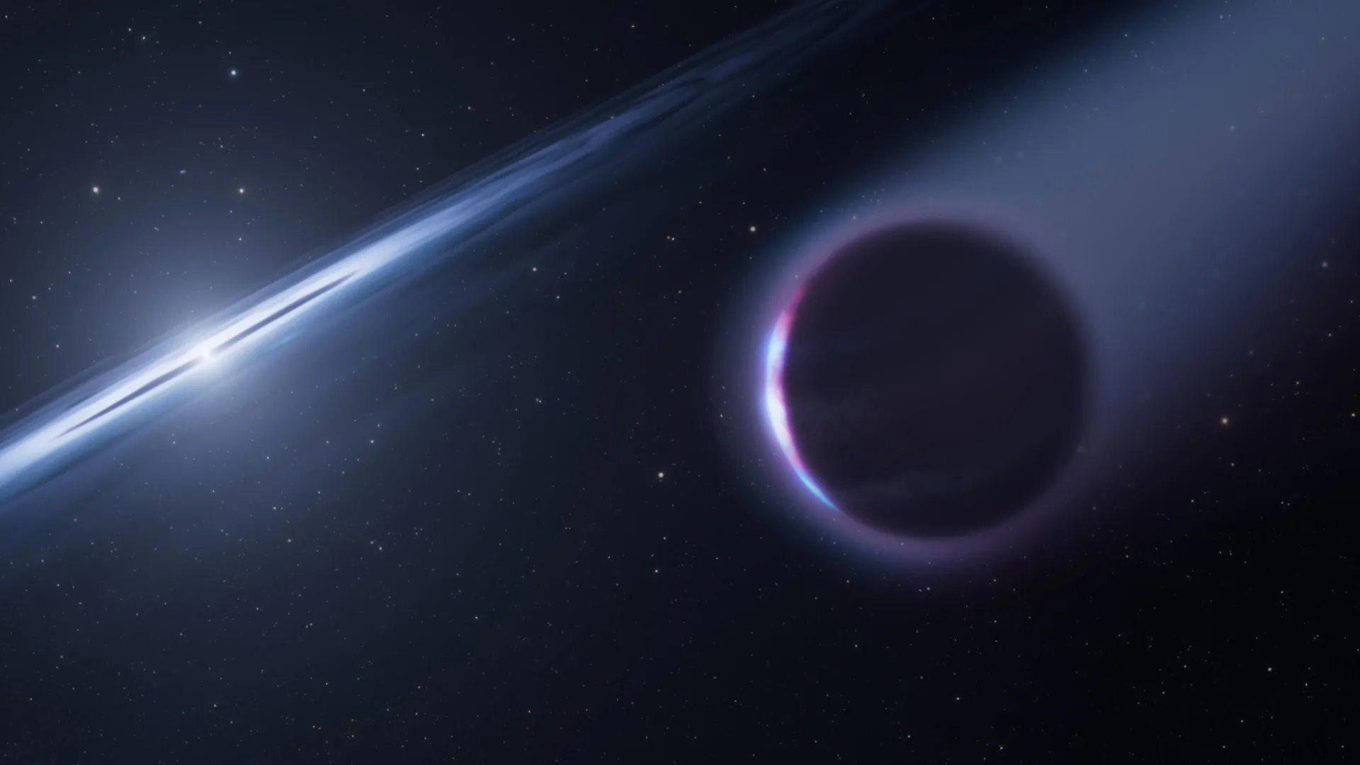 Planet Born After Its Star Died