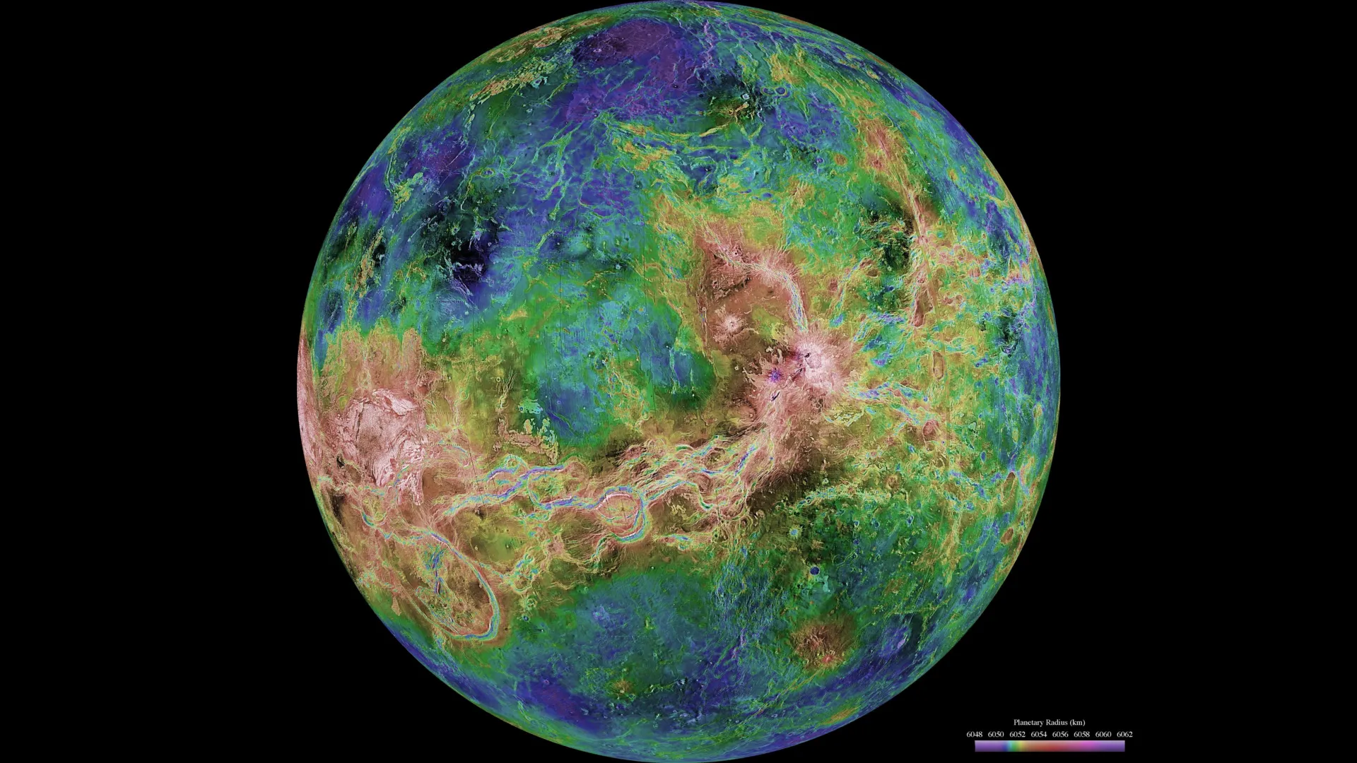 Venus May Be Tearing Itself Apart