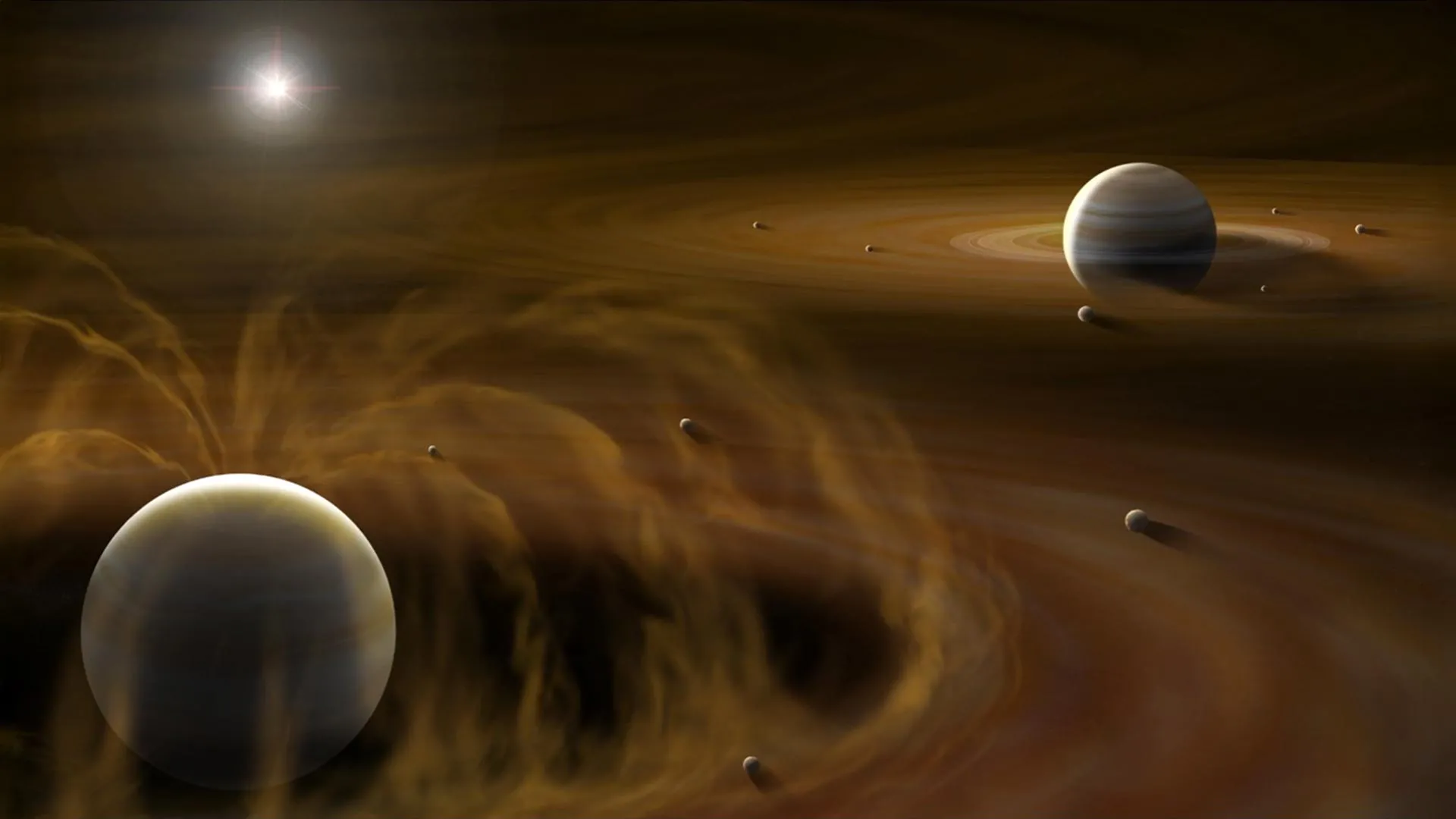 Why Jupiter Has More Giant Moons