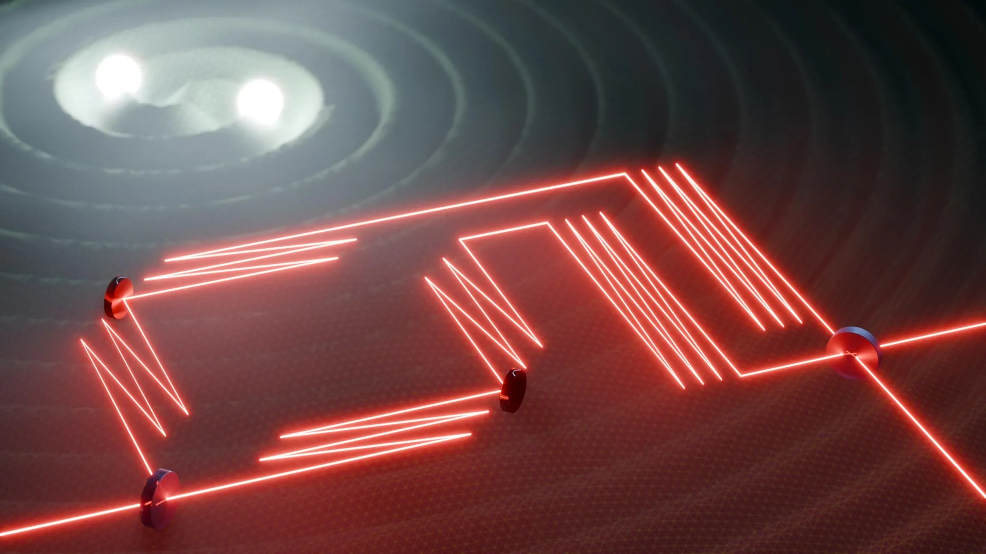 Manipulating Gravitational Waves With Light