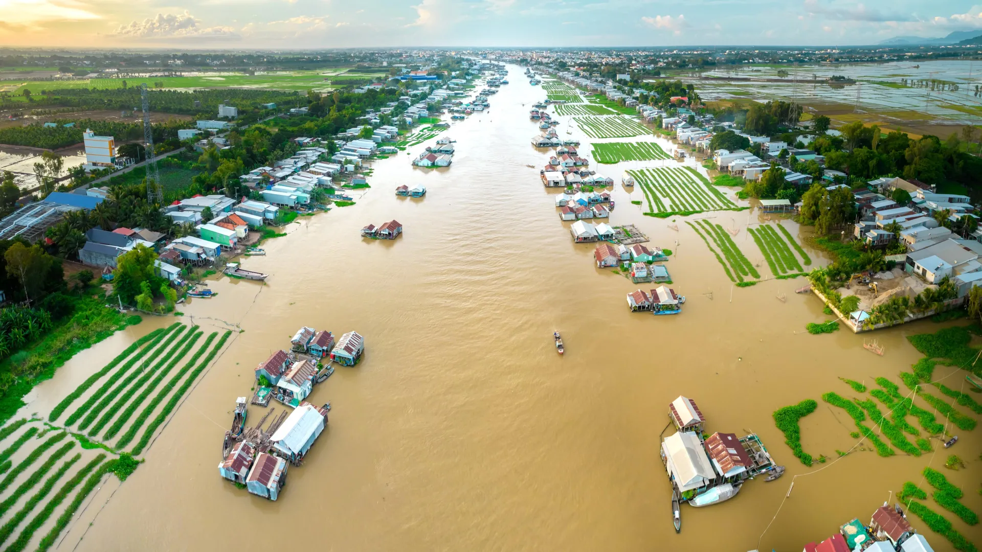 River Deltas Are Sinking Fast