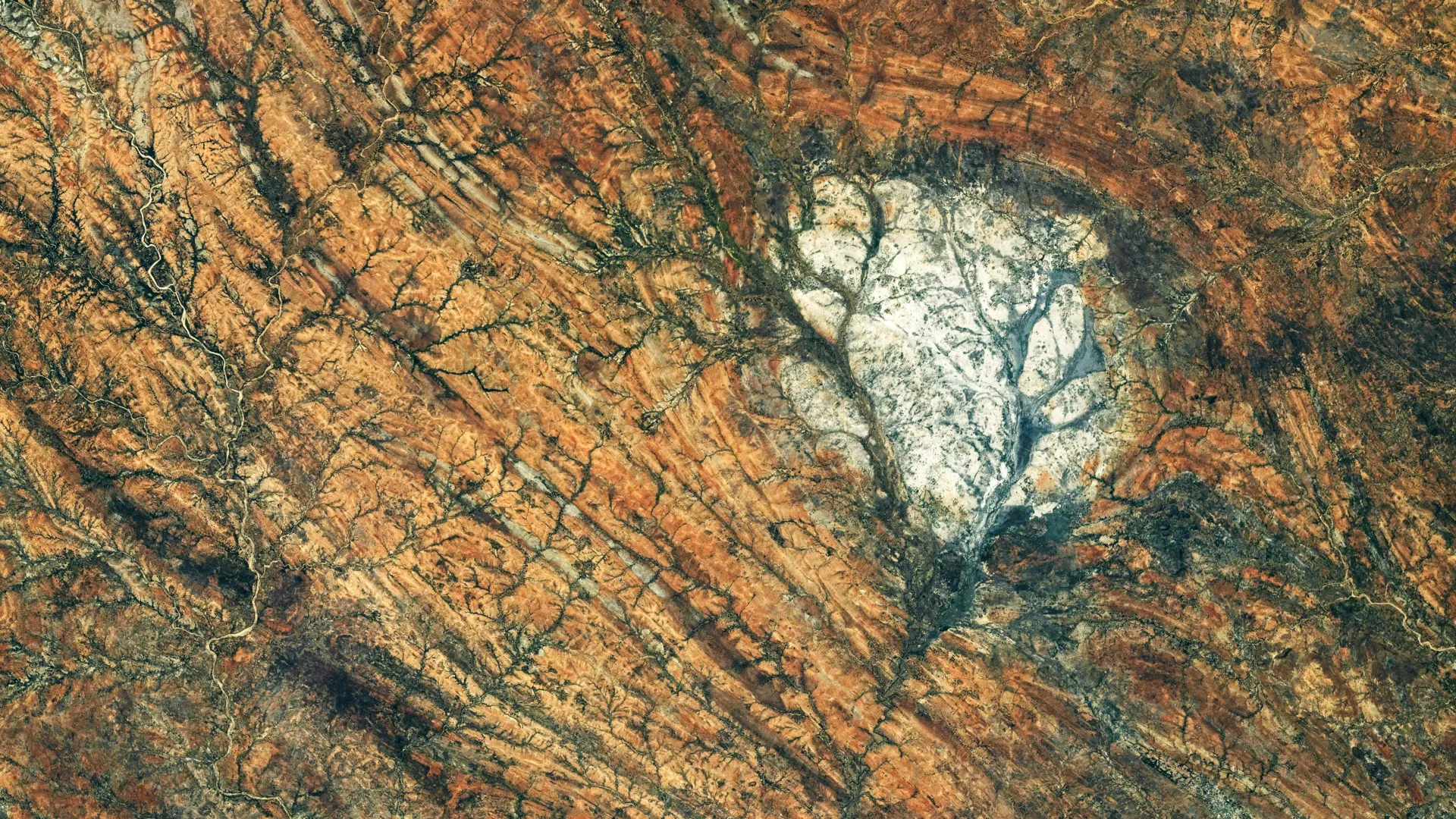 A Giant Patch of Moon-Like Rock on Earth