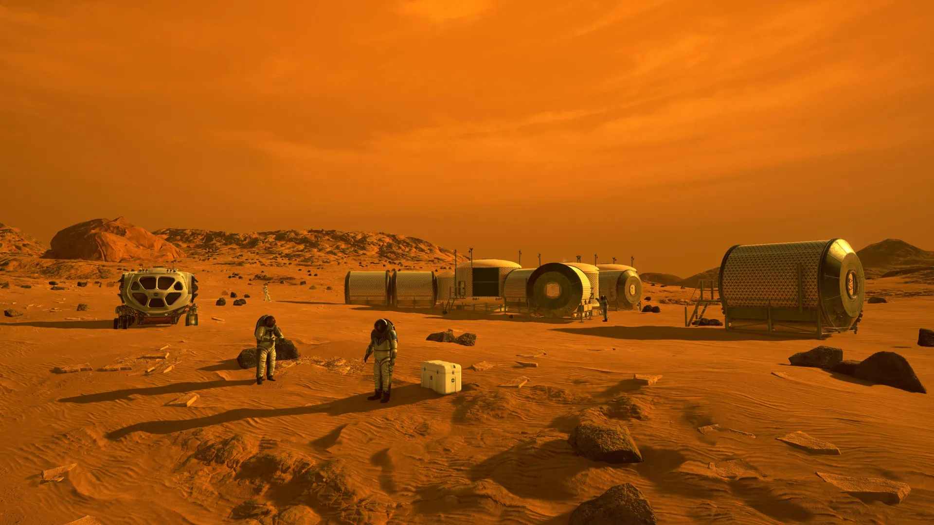 How Asteroids Could Supply a Mars Colony