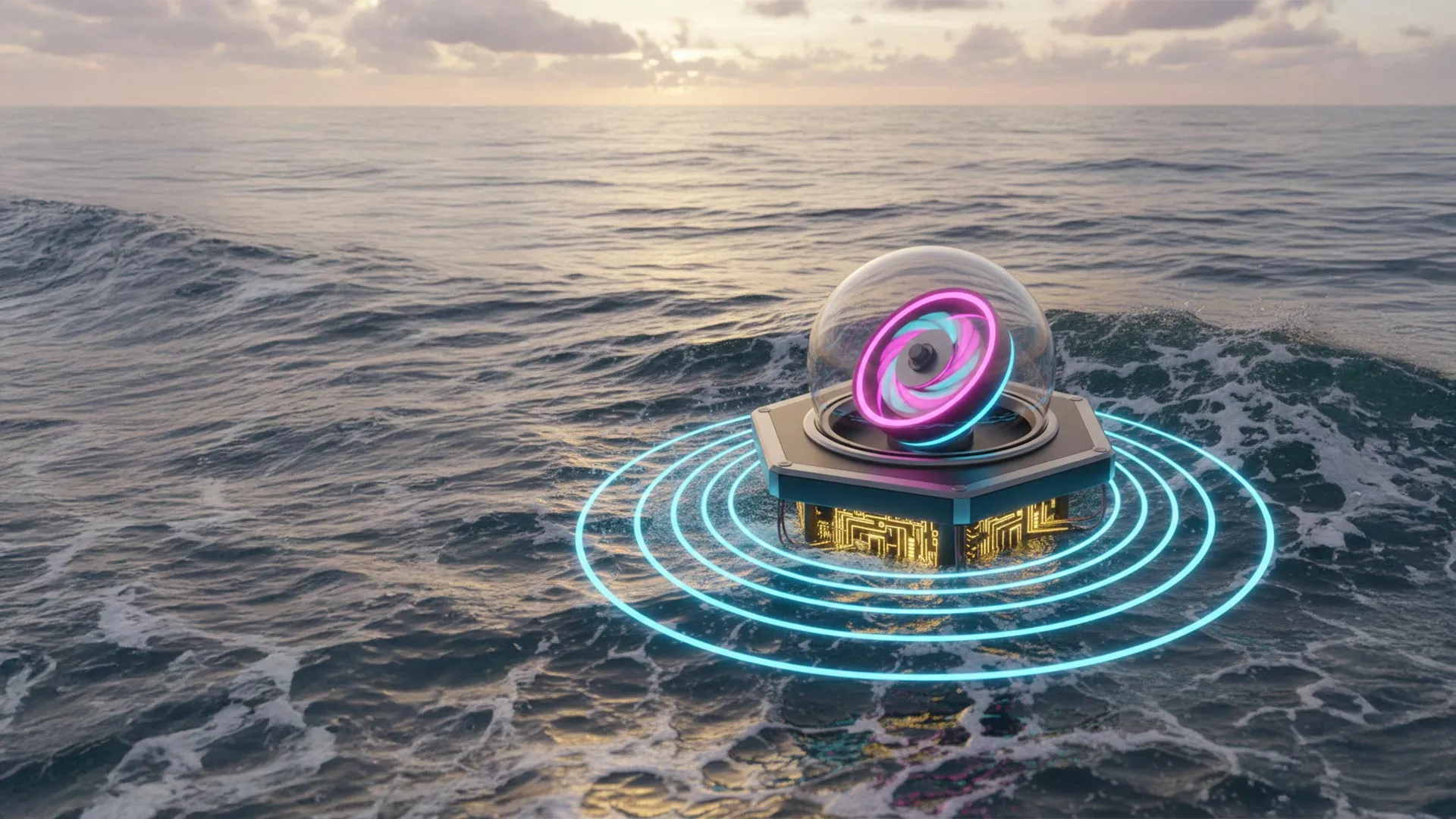 A Spinning Gyroscope Could Unlock Wave Energy