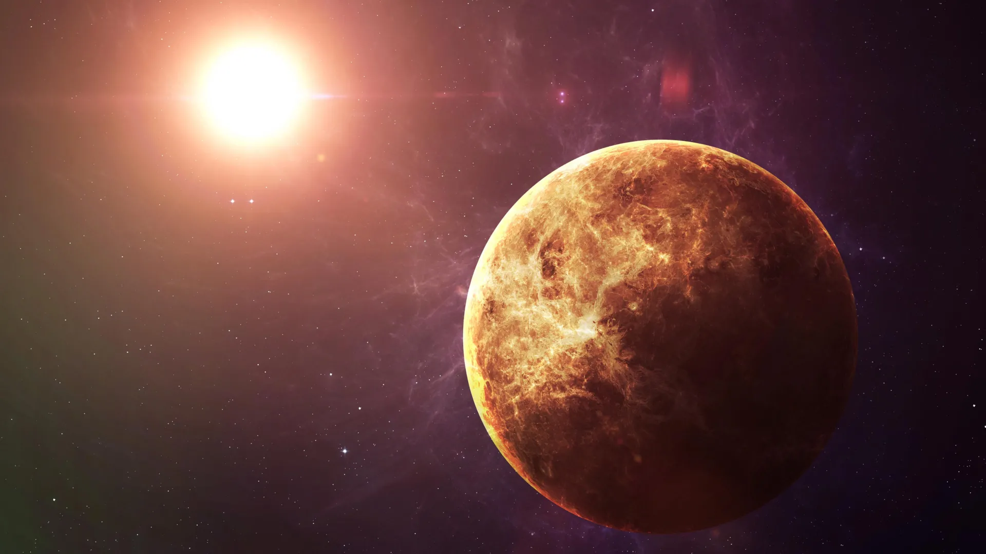 Venus May Have Swallowed Its Moon