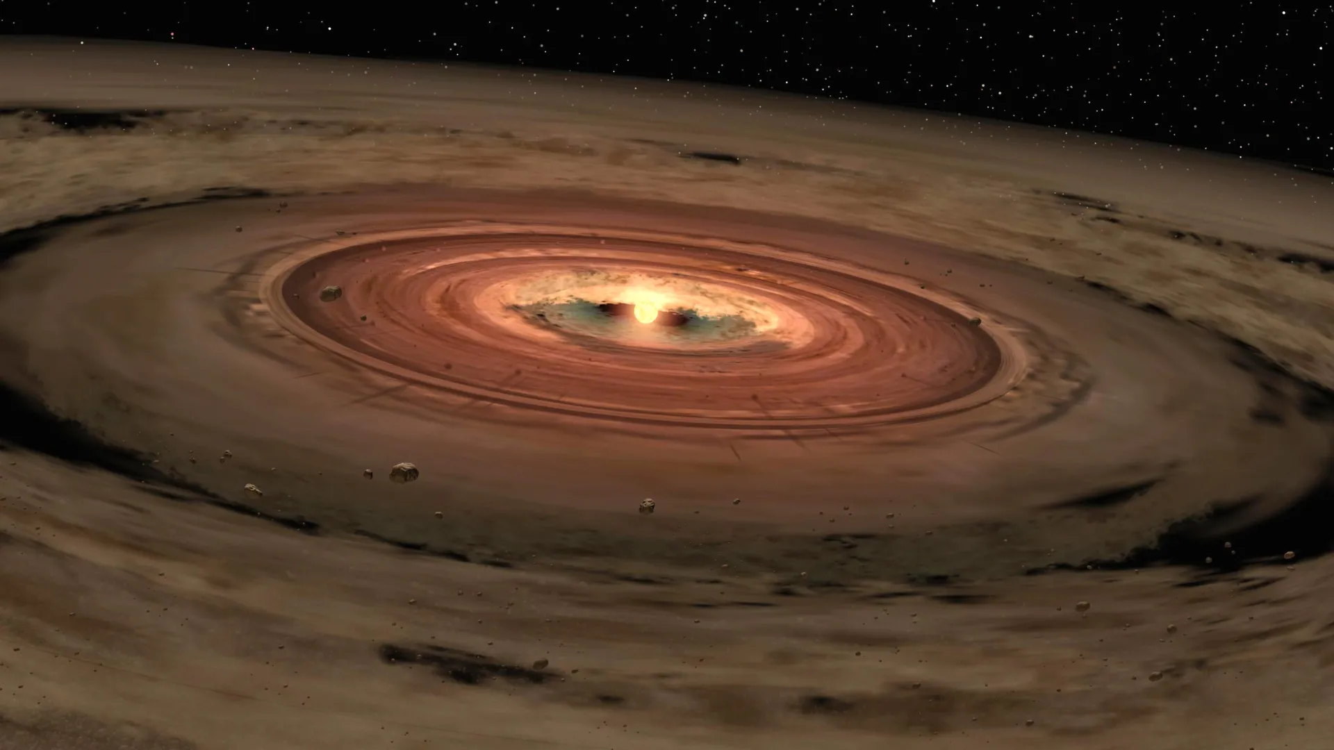 The Solar System Chose Fire Over Ice