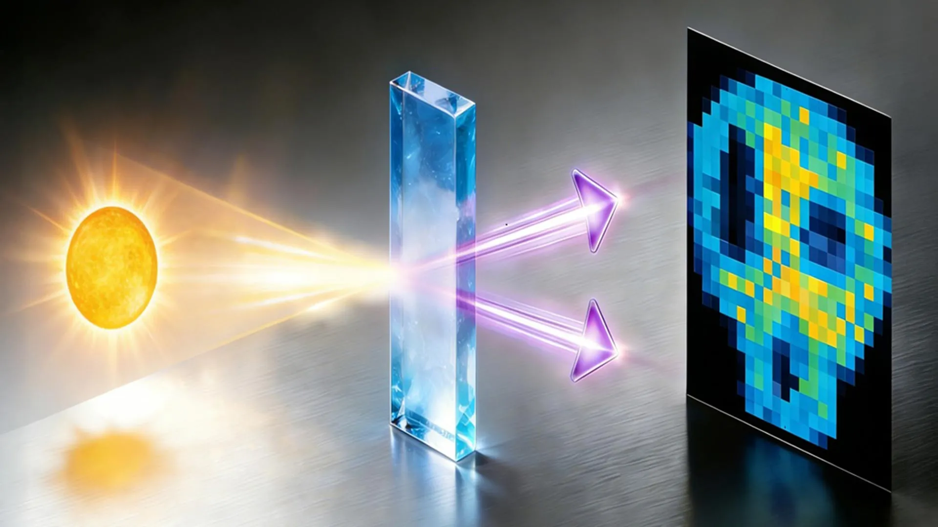 Sunlight Powers Quantum Imaging