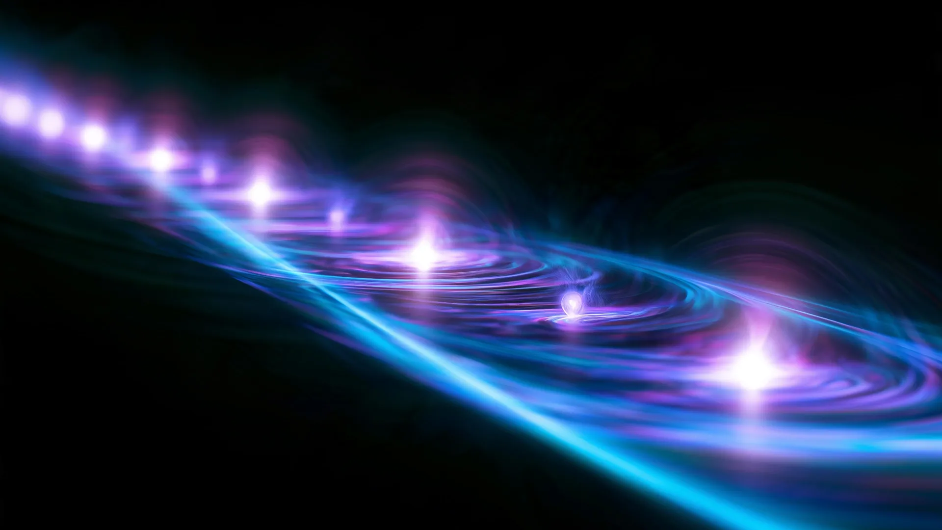 Electrons Move in Quantum Slow Motion