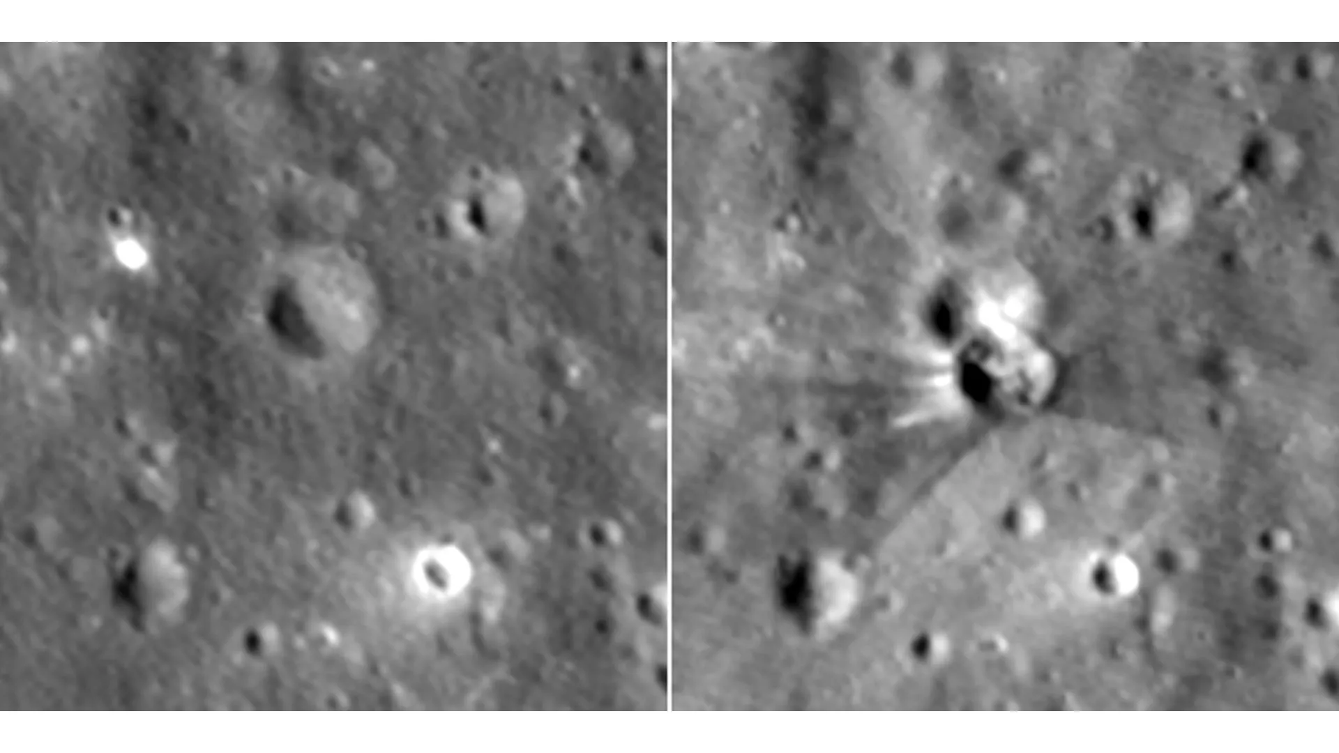 SpaceX Rocket Blasts Crater Into Moon