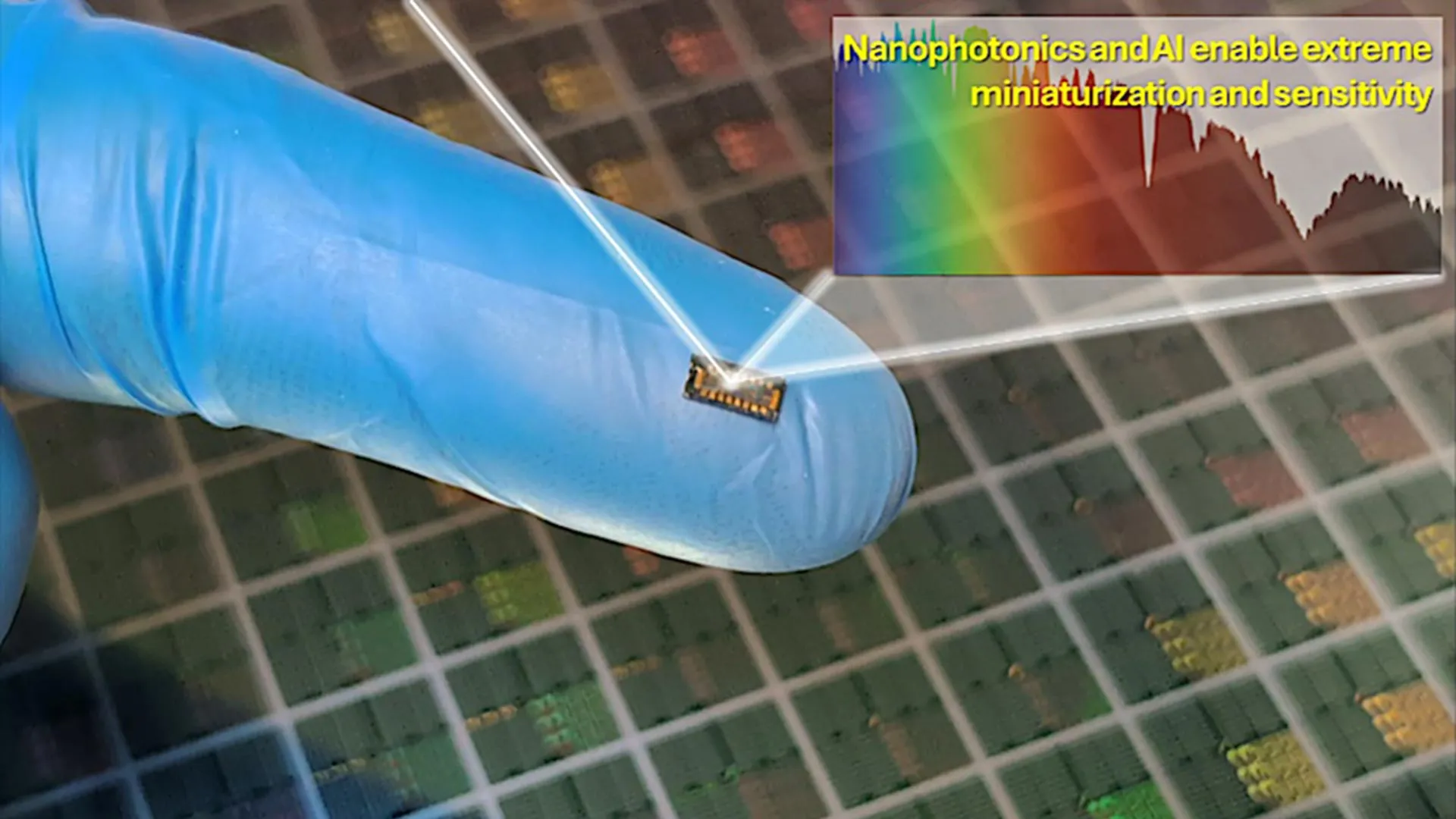 Tiny AI Chip Sees Invisible Light