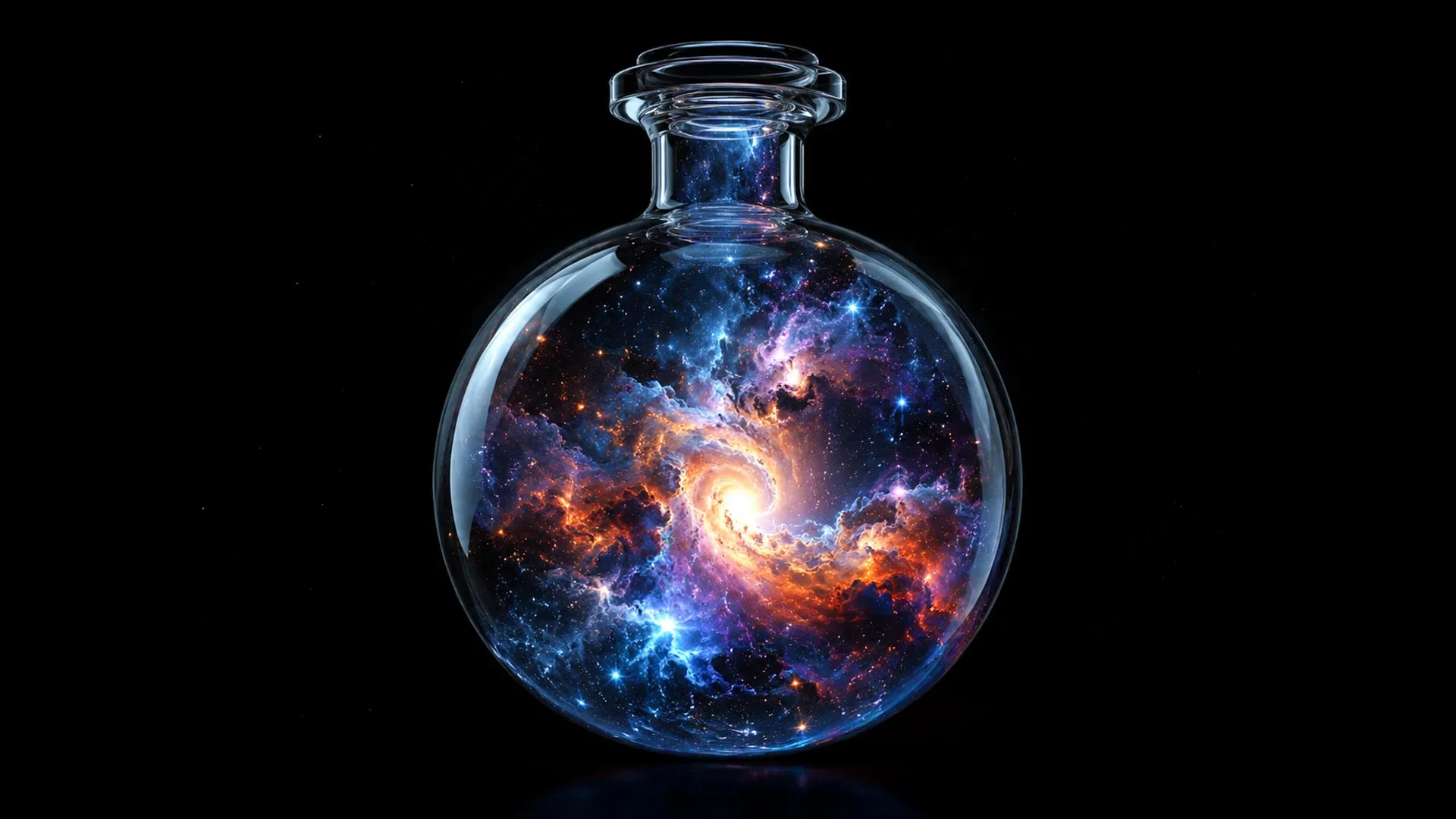 Student Builds a Universe in a Bottle