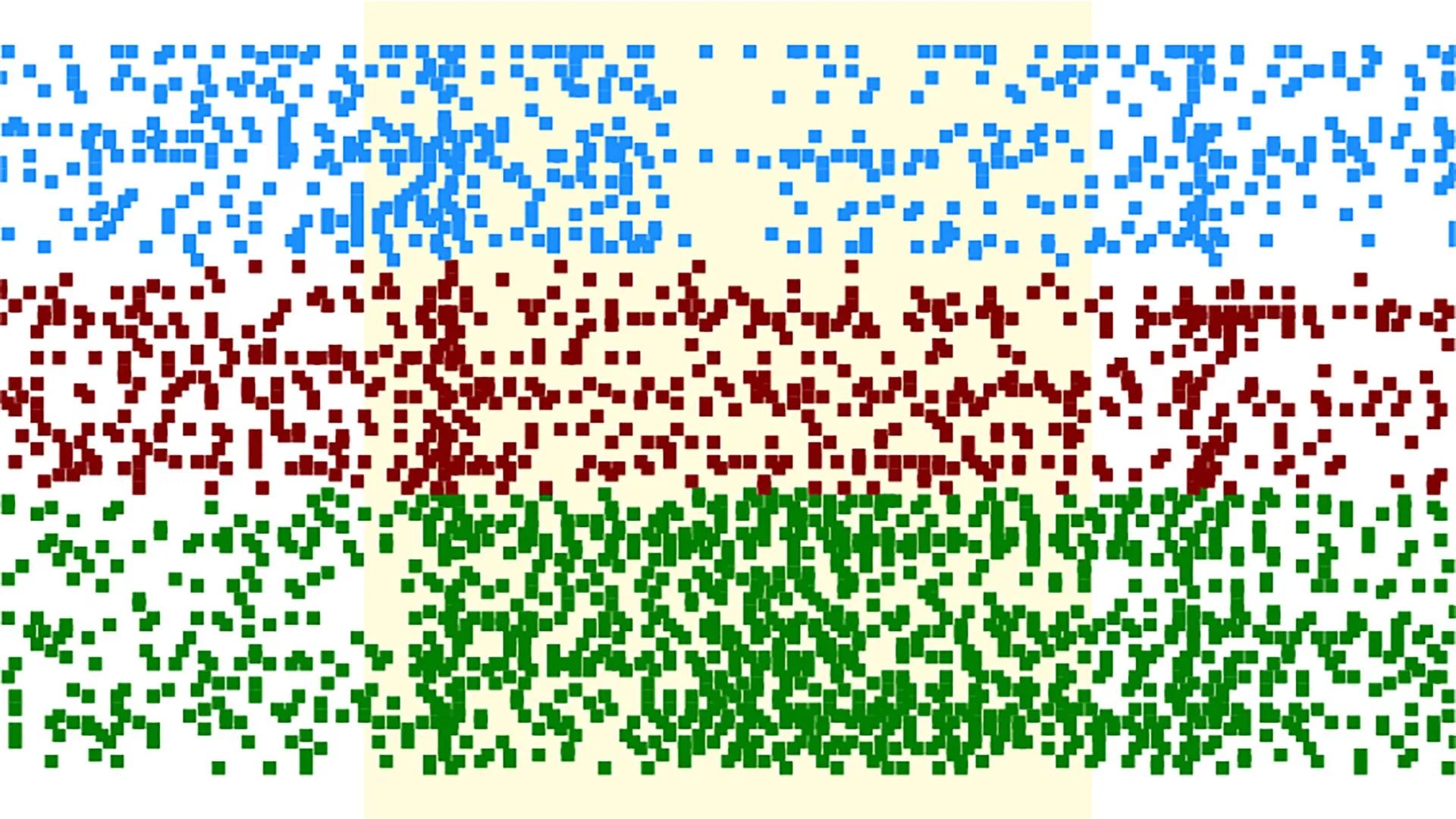 How the Brain Settles Visual Conflicts